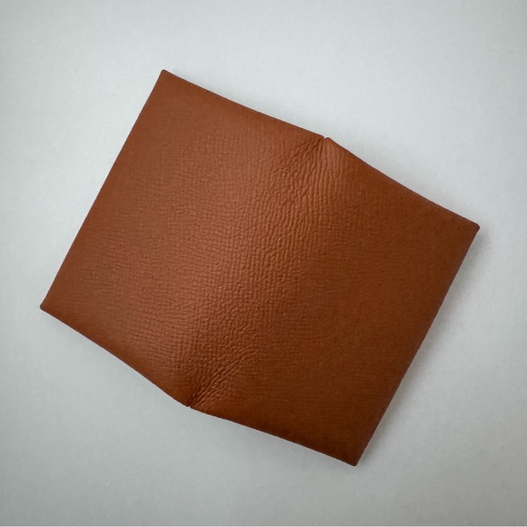 Hermes Calvi Wallet in Tan - Picture 3 of 5